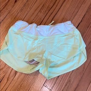 Neon Yellow/Green Lululemon Shorts